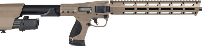 S&W M&P FPC 9MM FOLDING CARBIN - 16.25" 1-17RD 2-23RD MAGS FDE