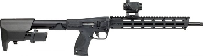 S&W M&P FPC 9MM W/ CTS RED DOT - 16.25" 1-17RD 2-23RD MAGS BLK