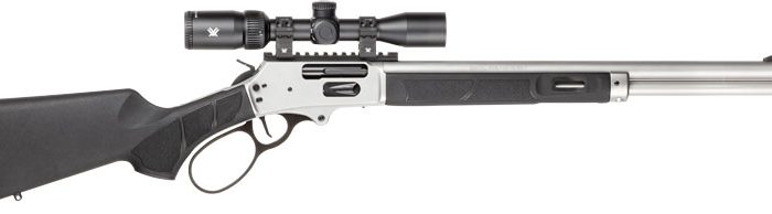 S&W 1854 LARGE LOOP 45-70 GOVT - SCOPED 20" STAINLESS SYNTHETIC