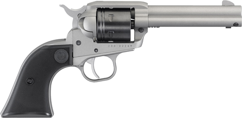 RUGER WRANGLER 22LR 4.62" - FS 6-SH SILVER SYNTHETIC