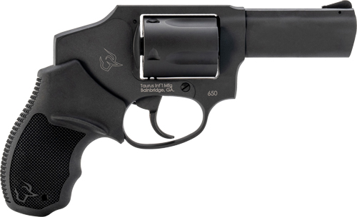 TAURUS 650 357MAG 3" FIXED - 5-SHOT BLACK RUBBER