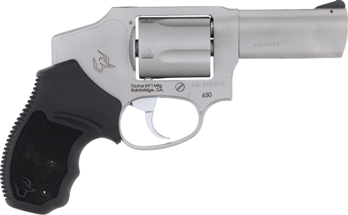 TAURUS 650 357MAG 3" FIXED - 5-SHOT SS RUBBER