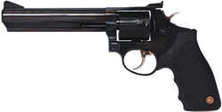 TAURUS 66 357MAG 6" AS 7-SHOT - MATTE BLACK RUBBER