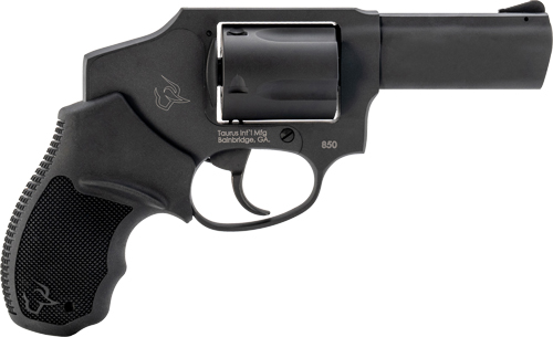 TAURUS 850 38SPL 3" FIXED - 5-SHOT BLACK RUBBER