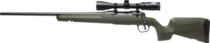 SAVAGE AXIS 2 XP 308 20" LH - COMPACT W/3-9X40 MATTE/GREEN<