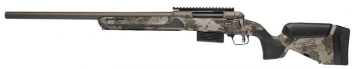 SAVAGE 220 HARVESTER 20GA 22" - LH BLACK/WOODLAND ACCUFIT V2