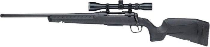 SAVAGE AXIS XP 6.5CM 20" LH - THREADED W3-9X40 BLACK/BLACK