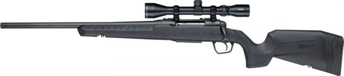 SAVAGE AXIS XP 30-06 20" LH - THREADED W/3-9X40 BLACK/BLACK