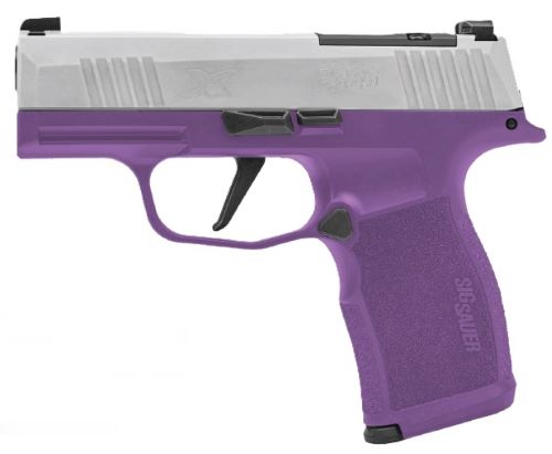 SIG P365X PURPLE RAIN 9MM 3.1" - XRAY3 (2)12RD PURPLE/STAINLESS