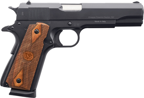 ChIAPPA 1911 FIELD GRADE - 45ACP 5" FS 8RD BLACK/WALNUT