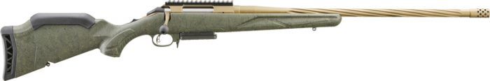 RUGER AMERICAN GENII PREDATOR - 308 WIN 22" BRONZE GREEN SPLA