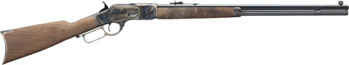 WINCHESTER 1873 SPORTER 45LC - OCTAGON/BLUED 24" CASE COLORED