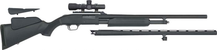 MOSSBERG 500 COMBO 20GA 3" - 26"VR 24"RIFLED & 2.5X20 SCOPE