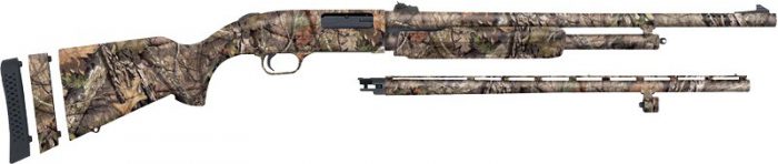 MOSSBERG 500 COMBO 20GA SUPER - BANTAM 22" 24"RIFLED BREAK-UP