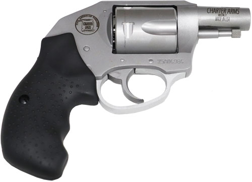 CHARTER ARMS BOOMER 2" 44 SPEC - 5-SHOT RUBBER GRIPS STAINLESS