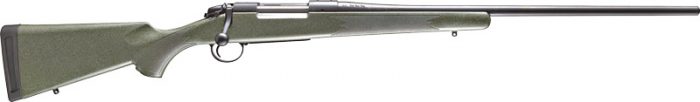 BERGARA B14 HUNTER 7MM RM 24" - #4 BLACK CERAKOTE/GREEN SYN