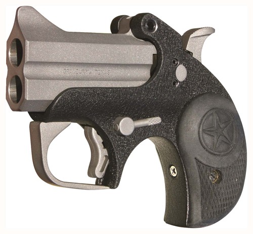 BOND ARMS BACKUP 2.5" BBL. - 45ACP SS/BLK MATTE RUBBER <