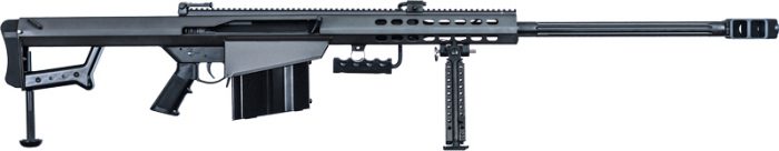BARRETT M82A1 RIFLE 50BMG - 29" FLUTED 1:15" 10RD BLK