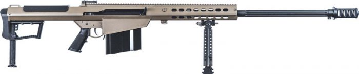 BARRETT M107A1 RIFLE 50BMG - 29" FLUTED 1:15" 10RD FDE