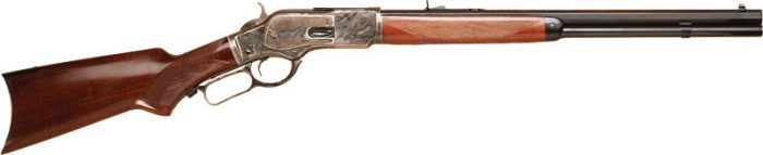 CIMARRON 1873 SHORT RIFLE - 357MAG 20" OCT CC/BLUED PG WAL