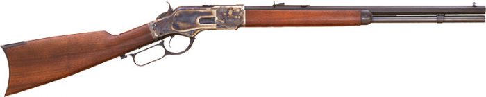 CIMARRON 1873 SHORT RIFLE - 45LC 20" OCTAGON CC/BLUED WAL