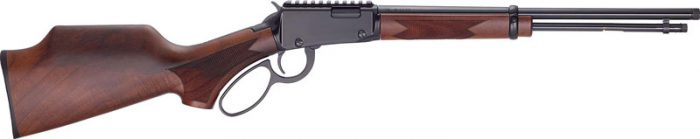 HENRY H1 SPORTER LEVER RIFLE - 17HMR 18.5" BLUED WALNUT