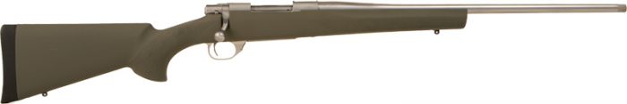 HOWA M1500 7MM REM MAG HOGUE - 24" THREADED STAINLESS OD GRN
