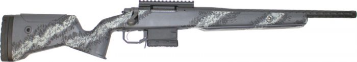 GLFA SUB-1 BOLT ACTION 6.5CM - 20" SS FLUTED CF STOCK GREY