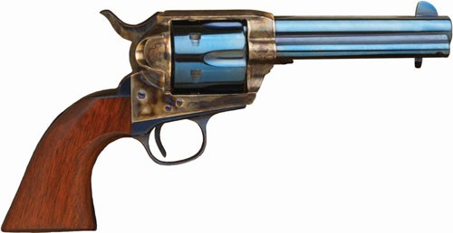 CIMARRON P-MODEL 357MAG 4.75" - FS CC/CHARCOAL BLUED WALNUT