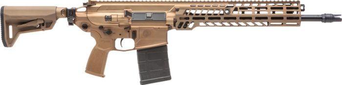 SIG MCX SPEAR 7.62X51 NATO - TELE STOCK 16" 20RD COYOTE