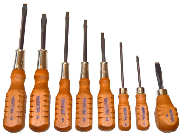 GRACE USA SCREWDRIVER SET - ORIGINAL GUN CARE SET OF 8