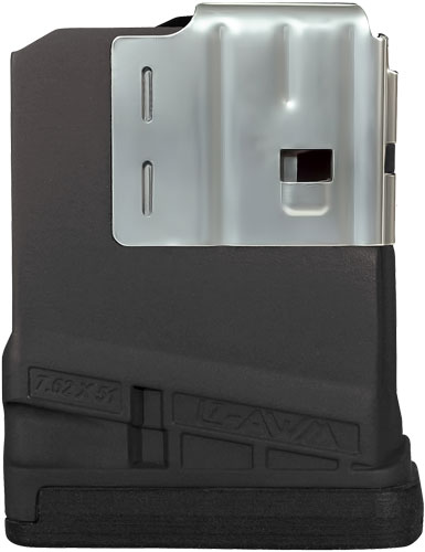 LANCER MAGAZINE L7AWM SR-25 - 7.62X51 10RD OPAQUE BLACK