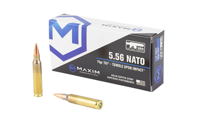 MAXIM 5.56NATO 70GR TUI SBA 25/625