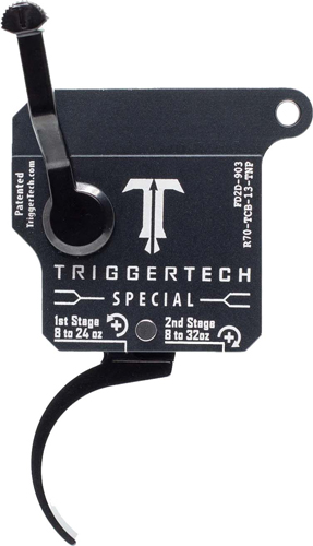 TRIGGERTECH REM 700 TWO STAGE - BLACK SPECIAL PRO CURVED CLEAN