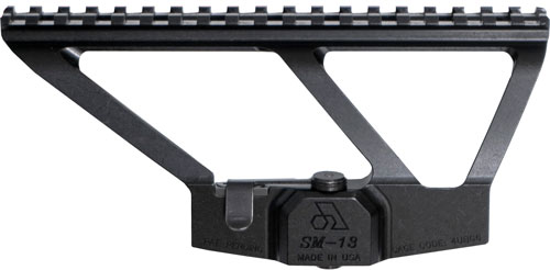 ARSENAL SCOPE MOUNT SM-13 - 7.625" PICATINNY RAIL BLACK