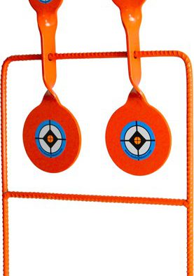 DO-ALL STEEL TARGET REACTIVE - .22 DOUBLE SPINNER REBAR