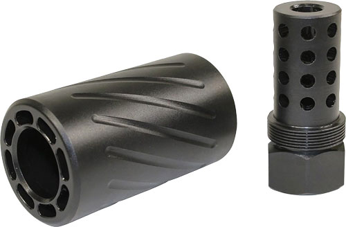 GUNTEC AR 300 BLACKOUT MUZZLE - COMP & QD BLAST SHIELD