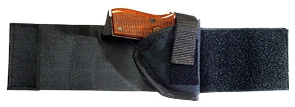 BULLDOG ANKLE HOLSTER RH BLACK - COMPACT AUTOS W/2.5"-3.75" BBL