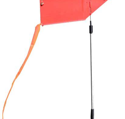 MTM WIND READER SHOOTING RANGE - FLAG ORANGE W/FLAG AND STAKE