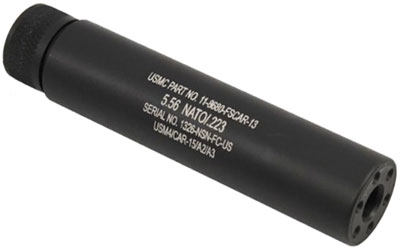 GUNTEC AR15 SLIP OVER FAKE - SUPPRESSOR BLACK