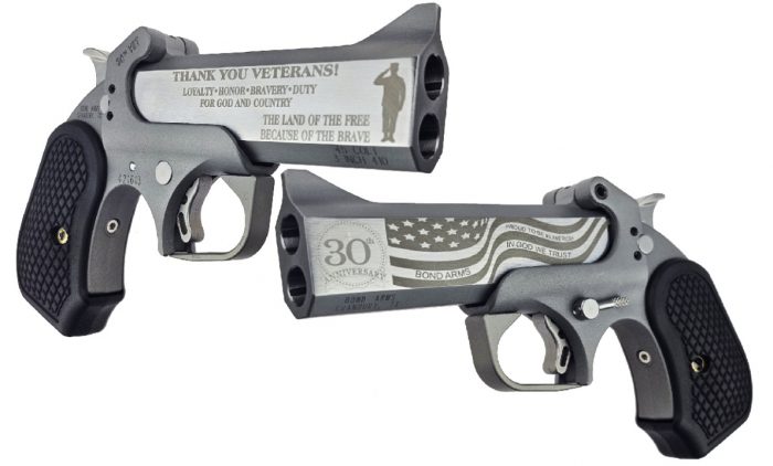 BOND ARMS XLV 30TH VET 45/410 4.25"   #