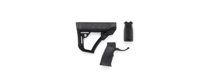 DANIEL DEFENSE STOCK/GRIP/FOREGRIP M-LOK BLK
