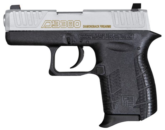 DIAMONDBACK FIREARMS DB380 GEN IV 380ACP NI/BLK 6+1