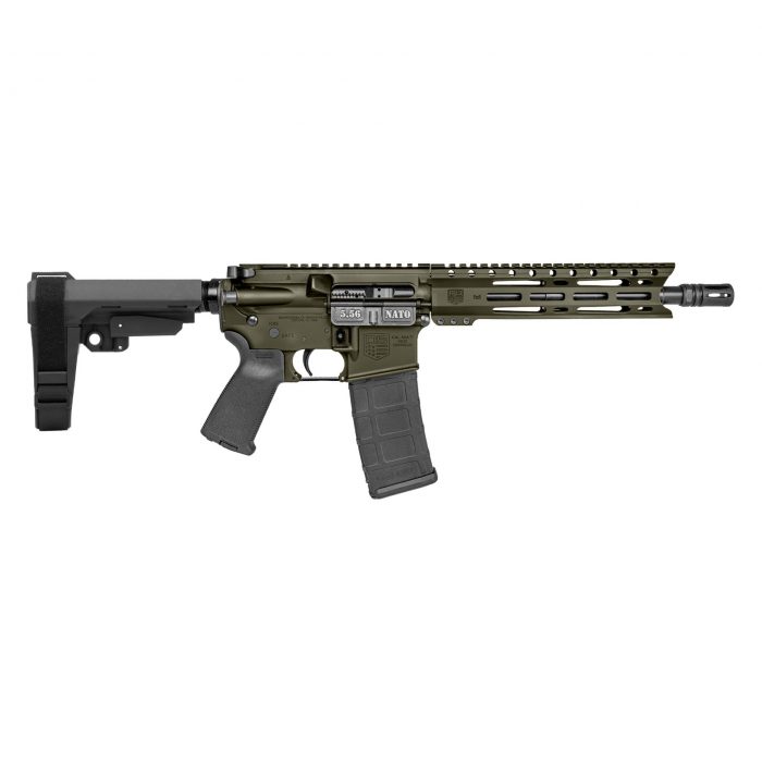 DIAMONDBACK FIREARMS DB-15 PIST 5.56MM ODG 10" SBA3