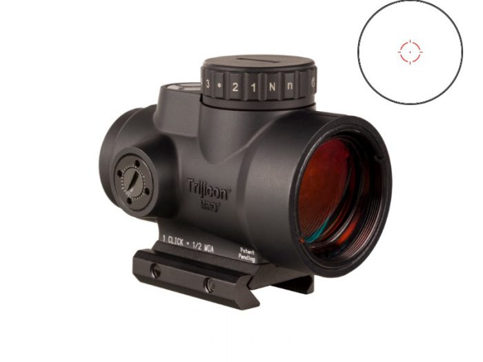 TRIJICON MRO HD 1X25 2.0 MOA ILL RD LOW