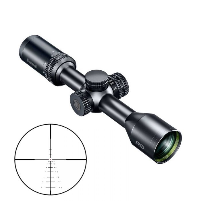 BUSHNELL R5 3-9X40 DOA-LRH800 BLK ILL