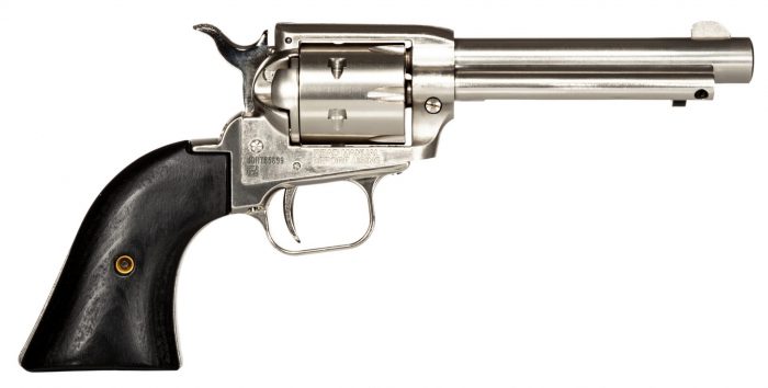 HERITAGE MANUFACTURING 22LR NICKEL 4.75" FS BLK LAM