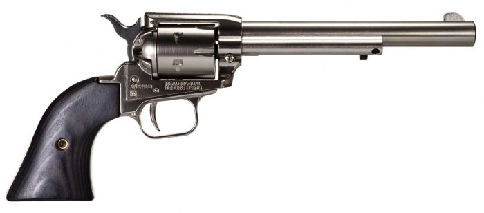 HERITAGE MANUFACTURING 22LR NICKEL 6.5" FS BLK LAM