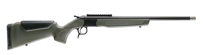 CVA SCOUT SPUR 28GA BL/ODG 22"