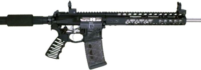 GUNTEC ULT LIGHT SKELETONIZED - PISTOL GRIP BLK